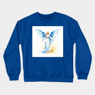 Christmas Angel Crewneck Sweatshirt